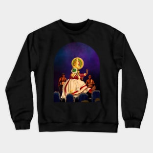 Kathakali night Crewneck Sweatshirt